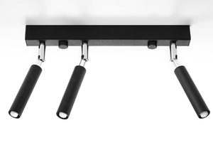 Miniaturka 2 - Lampa sufitowa z czarnymi reflektorami