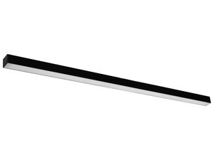 Miniaturka 5 - Czarna profilowa lampa o płaskim kształcie