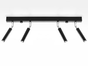 Miniaturka 2 - Rysunek techniczny czteropunktowej lampy szynowej LED