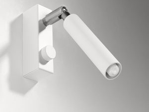 Miniaturka 8 - Kinkiet LED w białej wersji z okrągłym ramieniem