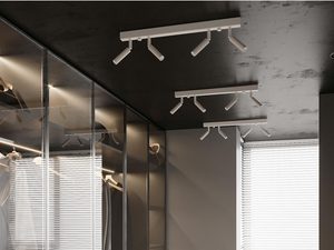 Miniaturka 10 - Podwójny reflektor LED biały z regulowanymi źródłami światła