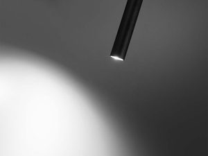 Miniaturka 2 - Czarny kinkiet LED z elastycznym ramieniem do sypialni