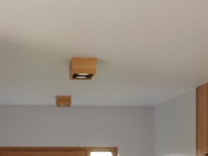 Miniaturka 12 - Aranżacja wnętrza z punktem LED w drewnianej oprawie