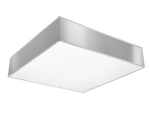 Miniaturka 3 - Nowoczesna czarna lampa LED sufitowa w kształcie kwadratu