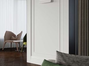 Miniaturka 5 - Nowoczesny salon z kinkietem ściennym w kolorze białym