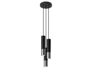 Miniaturka 20 - Minimalistyczna lampa LED wisząca z trzema tubami