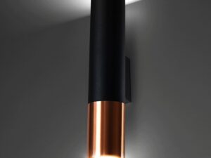 Miniaturka 3 - Kinkiet LED z podświetleniem punktowym i miedzianą końcówką