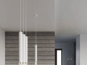 Miniaturka 5 - Biała tuba LED do minimalistycznego wnętrza