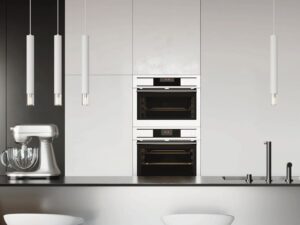 Miniaturka 4 - Białe wiszące lampy LED w stylu minimalistycznym