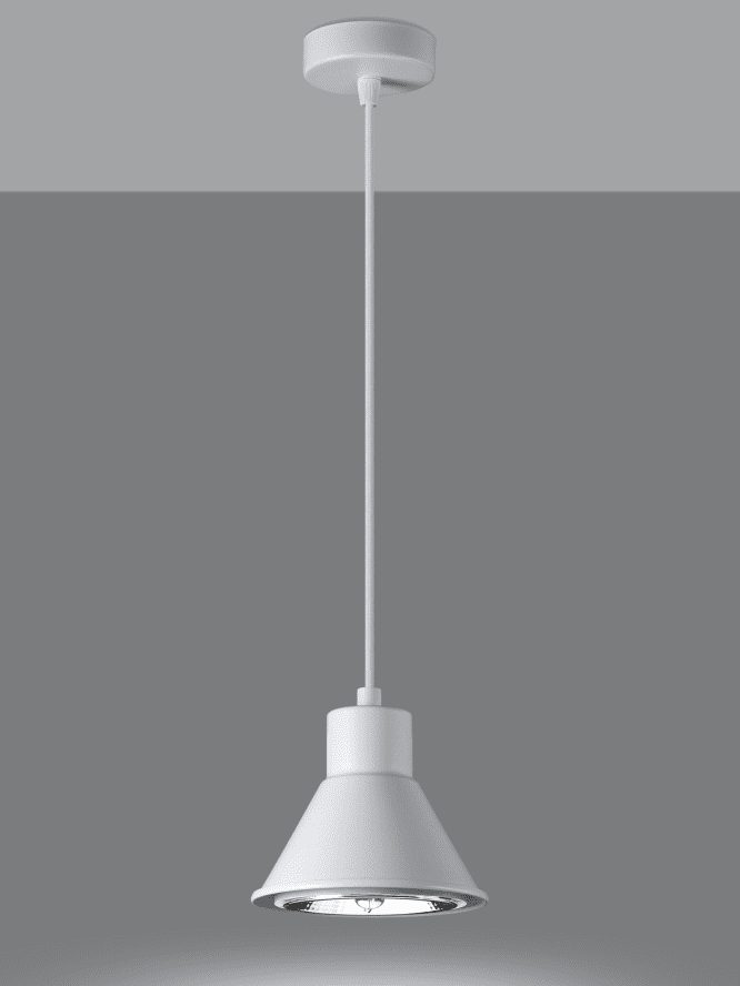 Uniwersalna Biała Lampa Wisząca THOR 1