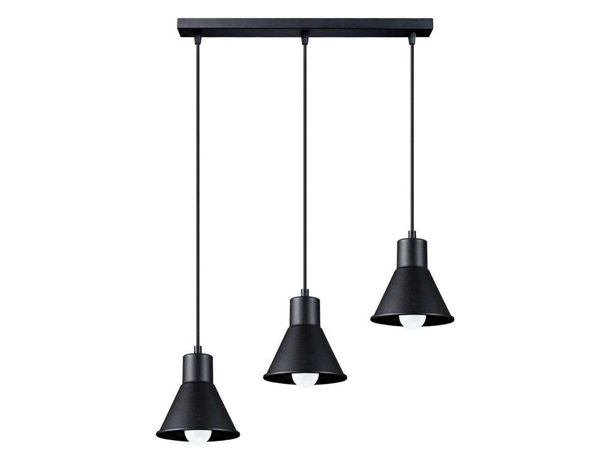 3-punktowa Lampa Wisząca Uniwersalny Design TRITON 3