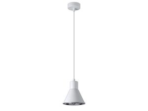Miniaturka 8 - Lampa LED z białym reflektorem do kuchni w stylu skandynawskim