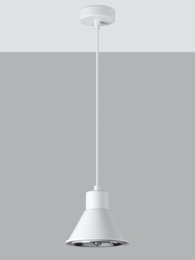 Uniwersalna Biała Lampa Wisząca THOR 1