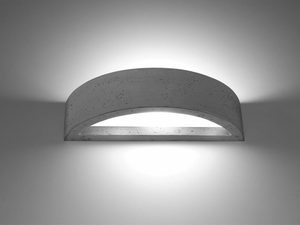 Miniaturka 2 - Kinkiet z betonu architektonicznego z ciepłym światłem