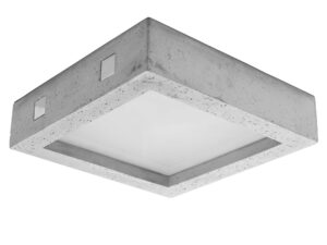 Miniaturka 9 - Lampa z betonu architektonicznego w formie kwadratu