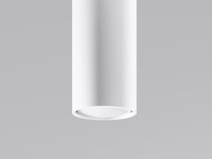 Miniaturka 1 - Nowoczesna tuba LED biała o cylindrycznym kształcie