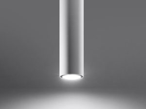 Miniaturka 2 - Nowoczesna lampa sufitowa LED w kształcie białej tuby