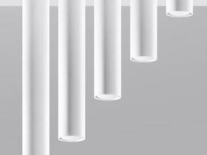 Miniaturka 3 - Biała tuba LED z podświetleniem punktowym do kuchni