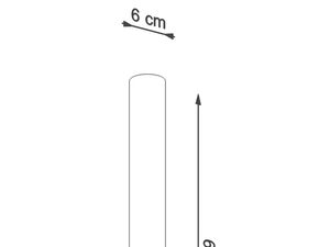 Miniaturka 12 - Wymiary techniczne podłużnego plafona