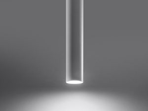 Miniaturka 8 - Biała tuba LED z podświetleniem punktowym do salonu