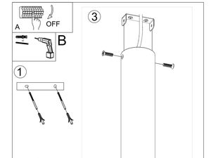 Miniaturka 13 - Rysunek techniczny tuby LED o wysokości 40 cm