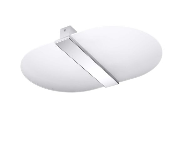 Designerska oprawa sufitowa LED w kształcie elipsy