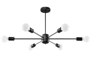 Miniaturka 8 - Geometryczna lampa z sześcioma źródłami światła