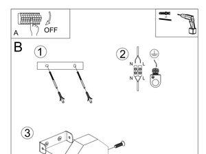 Miniaturka 8 - Instrukcja montażu kinkietu LED z elementem ściennym