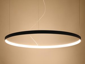 Miniaturka 2 - Nowoczesna lampa LED w czarnym wykończeniu do loftowych wnętrz