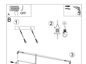 Miniaturka 4 - Instrukcja montażu listwy LED z trzema punktami świetlnymi