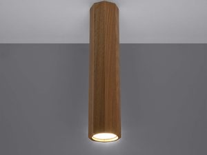 Miniaturka 2 - Drewniana tuba LED z ciepłym światłem skierowanym w dół