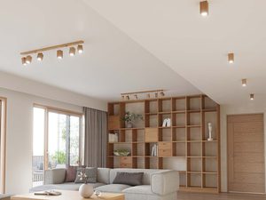 Miniaturka 5 - Drewniany kinkiet LED o klasycznym nachyleniu