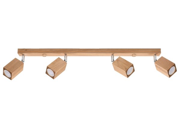 Długa szyna LED z reflektorami