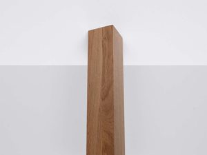 Miniaturka 1 - Minimalistyczna lampa wisząca LED z drewna