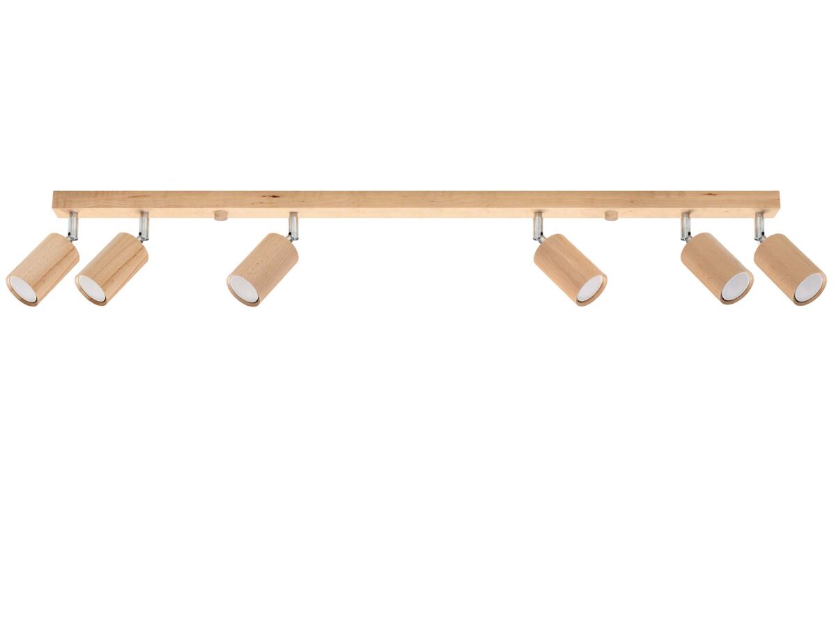 Duże Pomieszczenia: Plafon TRILLION 6 Drewno Dąb