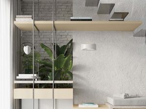 Miniaturka 4 - Salon z nowoczesnym białym plafonem LED