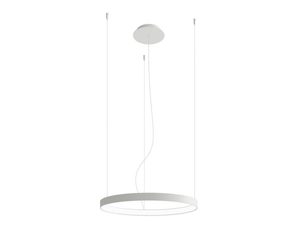 Miniaturka 12 - Designerska lampa LED w białym kolorze do luksusowego salonu