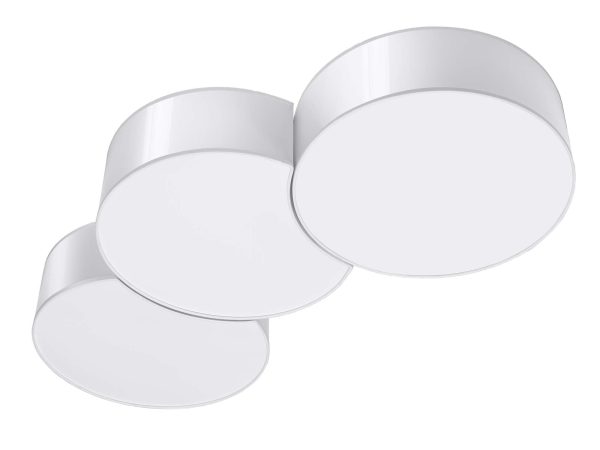 Designerska lampa LED z łagodnymi łukami i światłem pośrednim