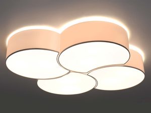 Miniaturka 2 - Lampa LED sufitowa z okrągłym światłem pośrednim