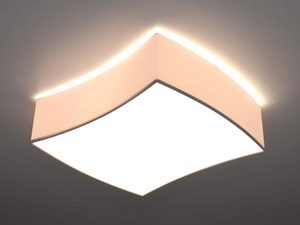 Miniaturka 2 - Geometryczna lampa sufitowa z łagodnym łukiem