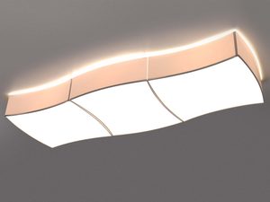 Miniaturka 2 - Nowoczesna lampa LED z miękkim łukiem i światłem pośrednim