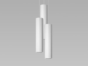 Miniaturka 4 - Biała lampa wisząca z trzema źródłami światła LED