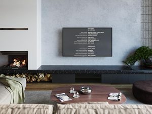 Miniaturka 25 - Nowoczesna lampa LED w czarnym kolorze do minimalistycznego salonu