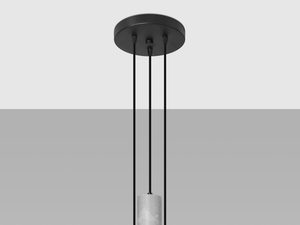 Miniaturka 4 - Nowoczesna lampa z trzema zwisami LED, styl loftowy