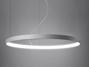 Miniaturka 33 - Lampa LED z białym pierścieniem do nowoczesnych wnętrz