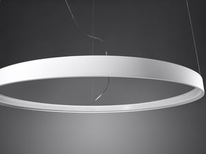 Miniaturka 37 - Designerska lampa LED z białym wykończeniem