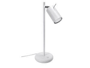 Miniaturka 8 - Lampa stołowa biała z kloszem LED, styl nowoczesny do biura