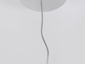 Miniaturka 31 - Detal podsufitki do lampy LED w białym wykończeniu