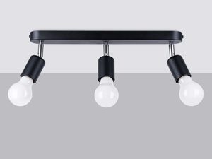 Miniaturka 1 - Reflektorowa lampa sufitowa z regulowanymi źródłami światła – nowoczesna forma