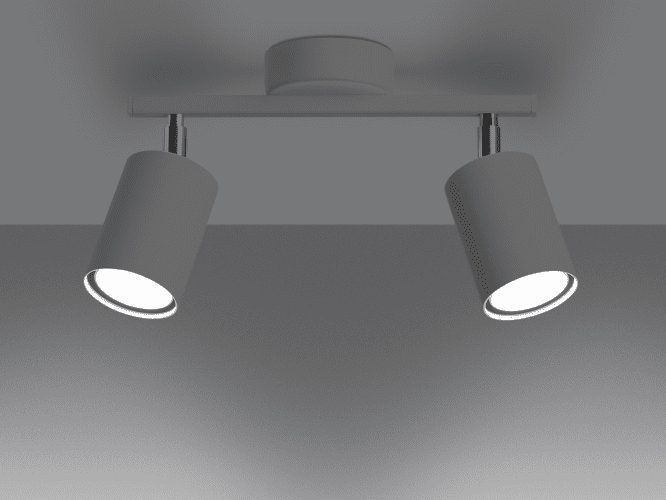 Plafon metalowy minimalistyczny LED LEXUS 2